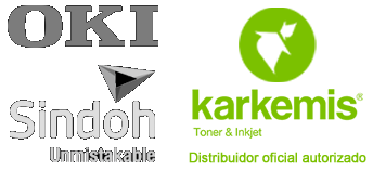 oki sindoh y somos distribuidor oficial autorizado Karkemis toner & inkjet